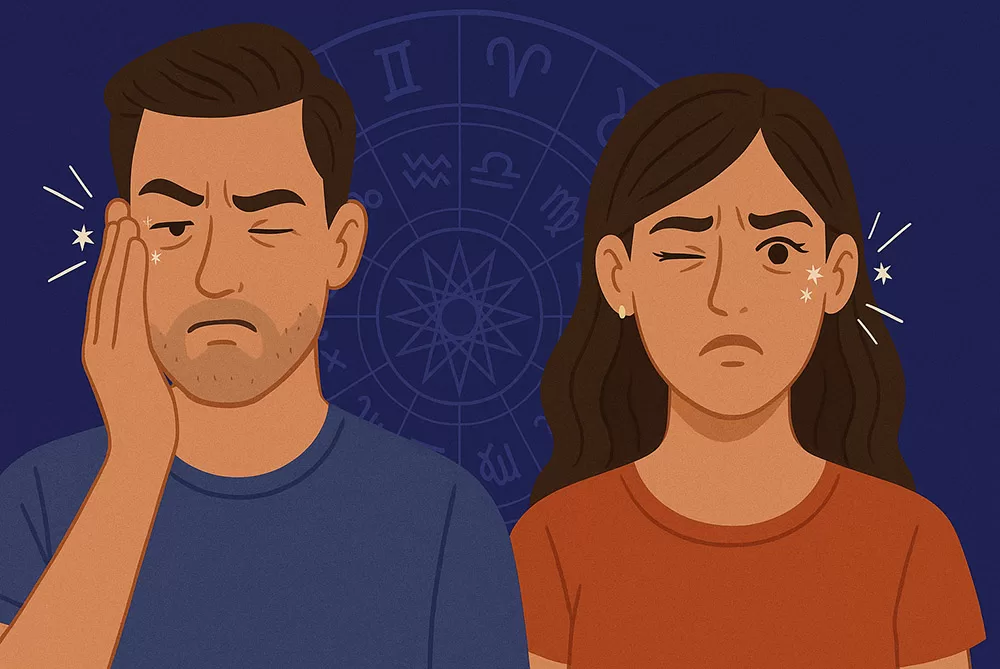 Twitching of Eyes in Vedic Astrology